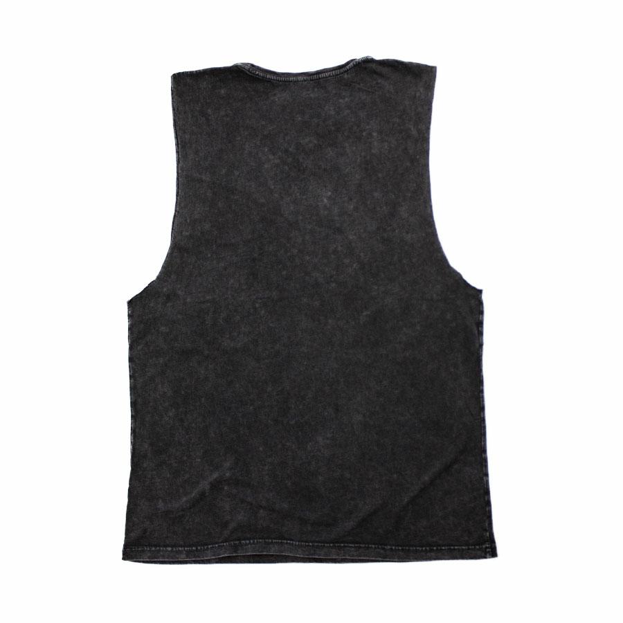 VINTAGE LOGO TANK BLACK STONE
