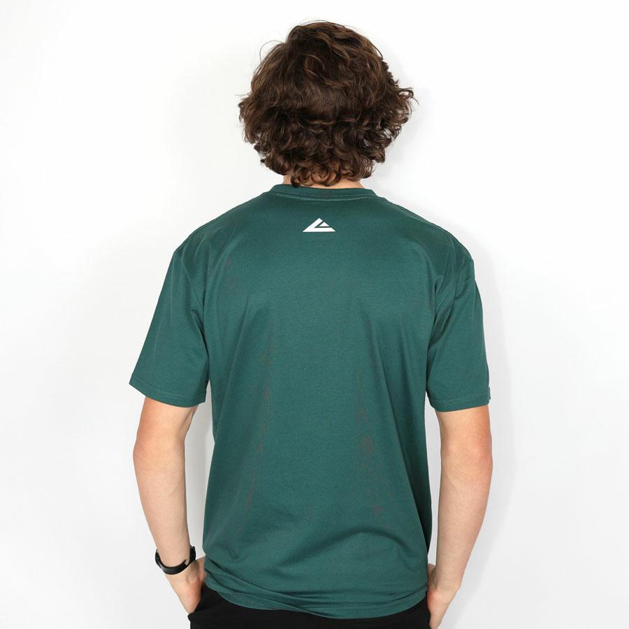 STACKED SMALL LOGO TEE JADE