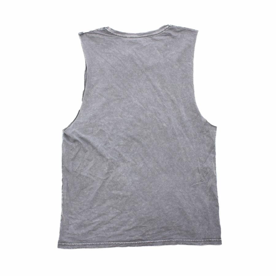 VINTAGE LOGO TANK ASH STONE