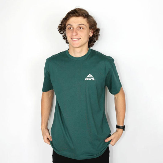 STACKED SMALL LOGO TEE JADE